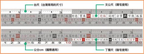 文公尺上下紅字|魯班尺、文公尺